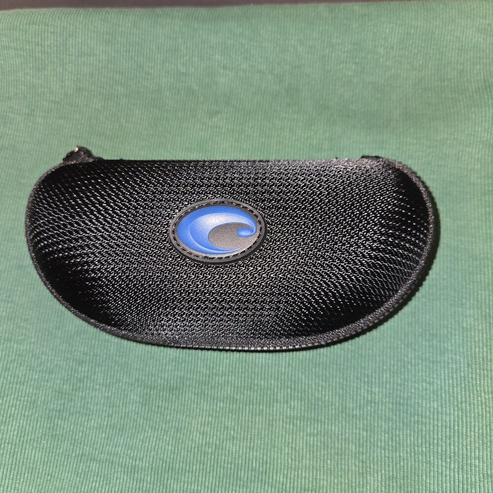 Original Costa Sunglasses Eyeglasses Case Black Soft Clam-Shell Case Only